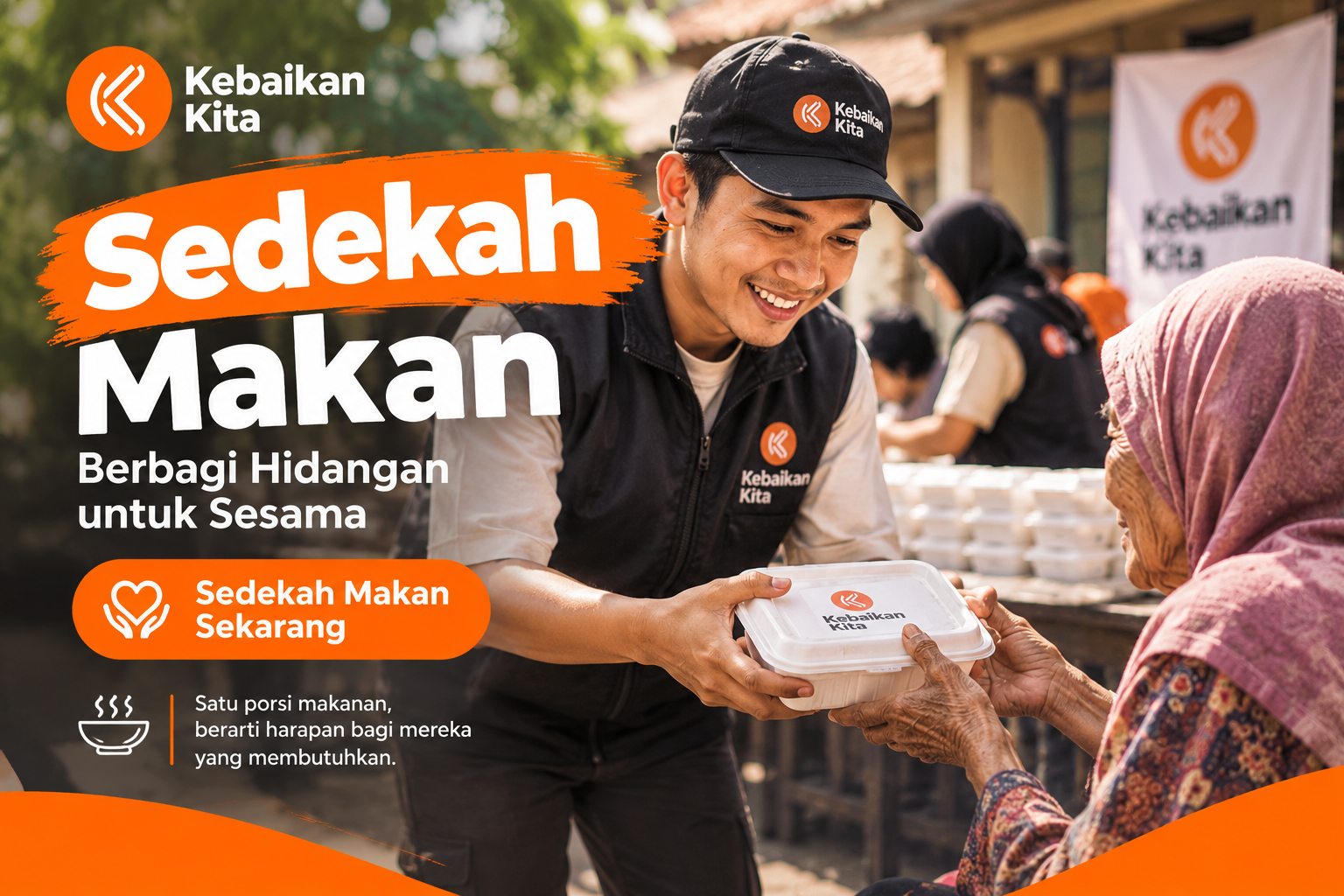 Sedekah Makan, Berbagi Hidangan untuk Sesama